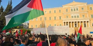 Στο συλλαλητήριο για την Παλαιστίνη ο Γιώργος Παπαηλιού